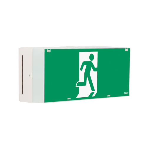 Boxlite Exit, Wall Mount, Trade Series, All Pictograms, Single Sided
